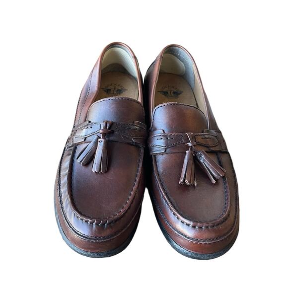 Dockers Men's Sinclair Leather Loafer Brown Size 11 - Picture 5 of 10